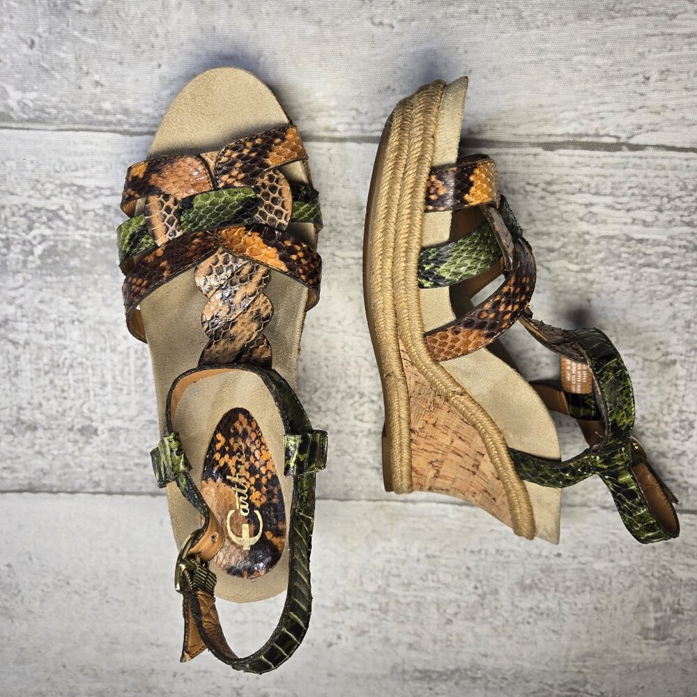 Earthies Orthotic Wedge Heels - Picture 4 of 14